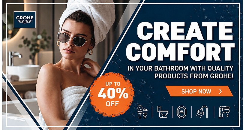 Grohe discounts of up to 40%